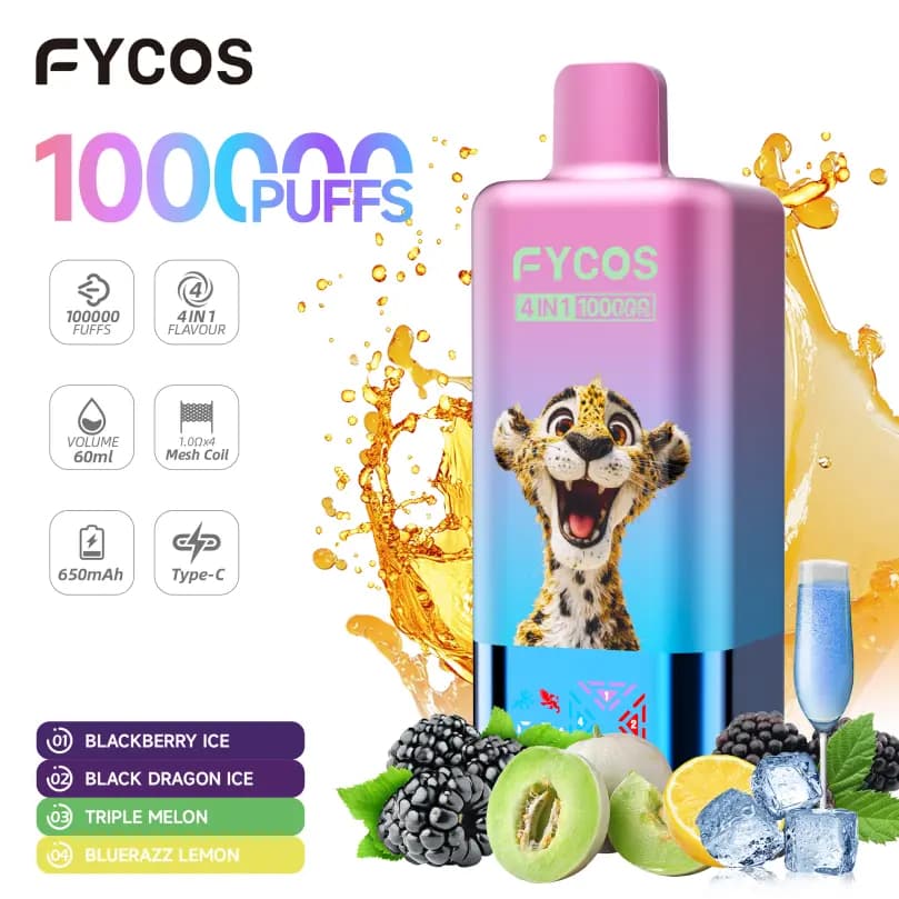 Fycos 100K Puffs 4-in-1 Vape 04