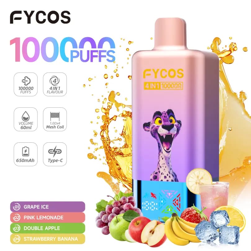 Fycos 100K Puffs 4-in-1 Vape 05