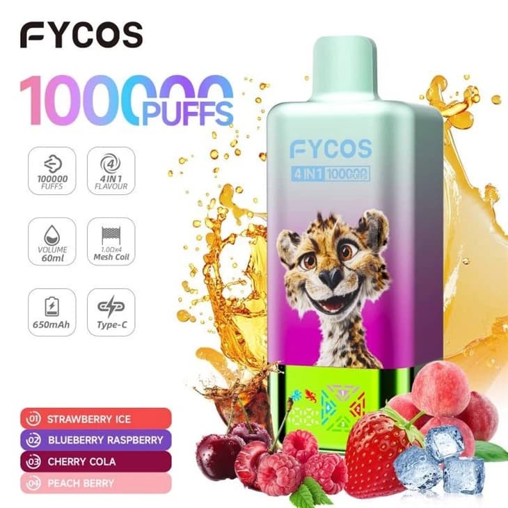 Fycos 100K Puffs 4-in-1 Vape 02