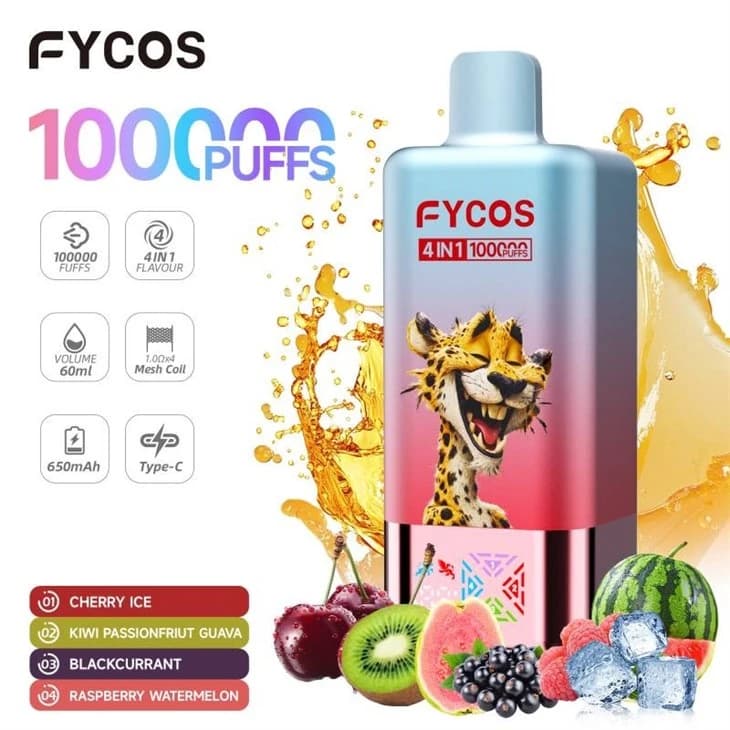 Fycos 100K Puffs 4-in-1 Vape 07