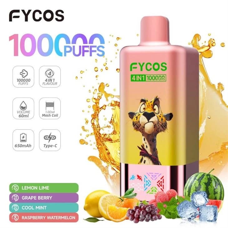 Fycos 100K Puffs 4-in-1 Vape 09